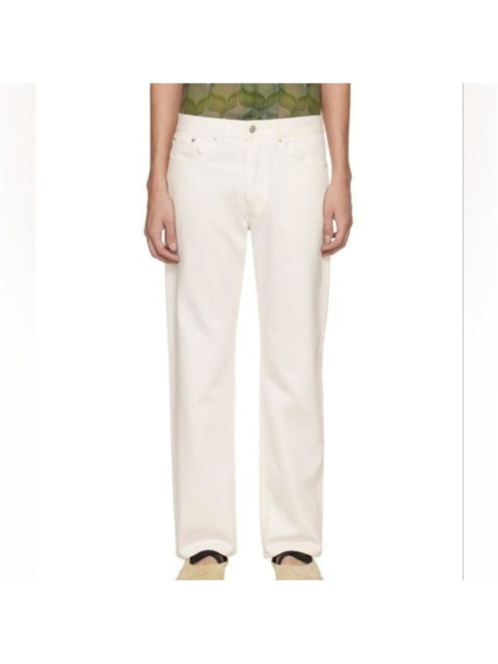 Dries Van Noten off white pants size 31 BNWT